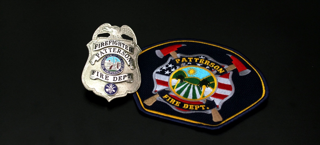 Firefighter Badge and Patch